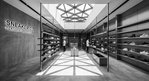 Sneaker Co store interior